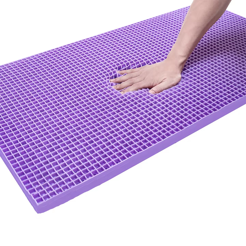 gel grid mattresss sheet