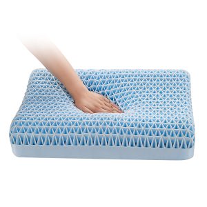 gel grid pillow, tpe pillow gel grid wave pillow