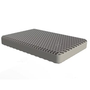 gel grid pillow, tpe flat pillow