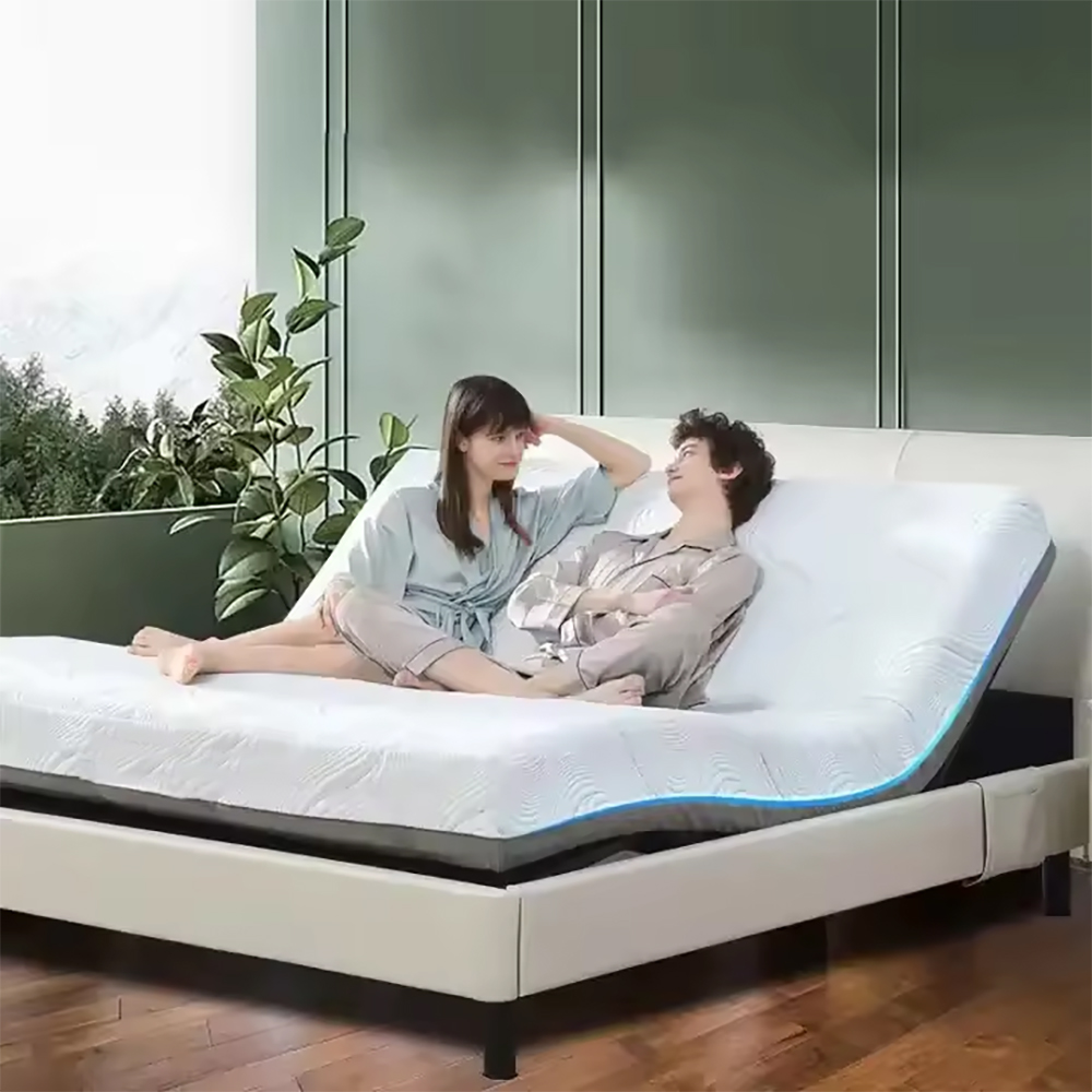 music massage adjustable smart mattress