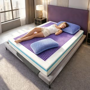 gel grid pillow