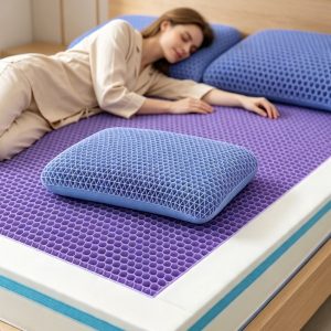 gel grid pillow